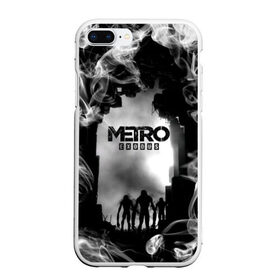 Чехол для iPhone 7Plus/8 Plus матовый с принтом Metro Exodus в Екатеринбурге, Силикон | Область печати: задняя сторона чехла, без боковых панелей | metro 2033 | metro exodus | metro last night | metro redus | metro.