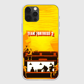 Чехол для iPhone 12 Pro с принтом Team Fortress 2 в Екатеринбурге, силикон | область печати: задняя сторона чехла, без боковых панелей | characters | demoman | engineer | heavy | medic | pyro | s | sniper | soldier | spy | team fortress 2 | медик | персонажи | поджигатель | подрывник | пулеметчик | разведчик | снайпер | солдат | шпион