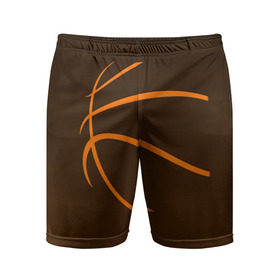 Мужские шорты 3D спортивные с принтом Баскетболист в Екатеринбурге,  |  | баскетбол | баскетболист | мяч баскетбольный