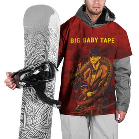 Накидка на куртку 3D с принтом BIG BABY TAPE - Dragonborn в Екатеринбурге, 100% полиэстер |  | baby | bbt | big | dragonborn | dragons | fire | gimme | lost | rap | raper | tape | the | trap | взял | дракон | драконы | огонь | русский | рэп | рэппер | твою