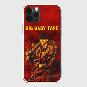 Чехол для iPhone 12 Pro с принтом BIG BABY TAPE - Dragonborn в Екатеринбурге, силикон | область печати: задняя сторона чехла, без боковых панелей | baby | bbt | big | dragonborn | dragons | fire | gimme | lost | rap | raper | tape | the | trap | взял | дракон | драконы | огонь | русский | рэп | рэппер | твою