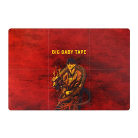 Магнитный плакат 3Х2 с принтом BIG BABY TAPE - Dragonborn в Екатеринбурге, Полимерный материал с магнитным слоем | 6 деталей размером 9*9 см | baby | bbt | big | dragonborn | dragons | fire | gimme | lost | rap | raper | tape | the | trap | взял | дракон | драконы | огонь | русский | рэп | рэппер | твою