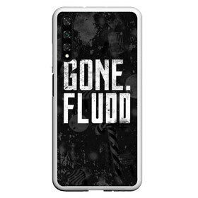 Чехол для Honor 20 с принтом GONE Fludd Dark в Екатеринбурге, Силикон | Область печати: задняя сторона чехла, без боковых панелей | chaos | fludd | gone | gone fludd | gone.fludd | gonefludd | rap | гон | зашей | мамбл | русский | рэп | рэпер | сахарный | суперчуитс | флад | фладд | флексикон | хаос | человек | чизарп | чуитс | швепс | швепсово