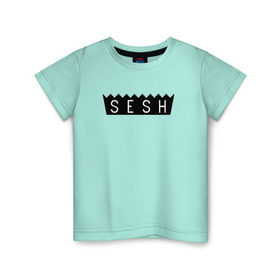 Детская футболка хлопок с принтом BONES SESH в Екатеринбурге, 100% хлопок | круглый вырез горловины, полуприлегающий силуэт, длина до линии бедер | 