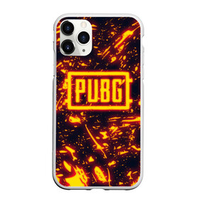 Чехол для iPhone 11 Pro матовый с принтом PUBG в Екатеринбурге, Силикон |  | Тематика изображения на принте: action | battle royal | fire | game | play | playerunknowns battlegrounds | pubg | winner winner chiken dinner | огонь | шутер