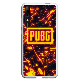 Чехол для Honor P Smart Z с принтом PUBG в Екатеринбурге, Силикон | Область печати: задняя сторона чехла, без боковых панелей | Тематика изображения на принте: action | battle royal | fire | game | play | playerunknowns battlegrounds | pubg | winner winner chiken dinner | огонь | шутер