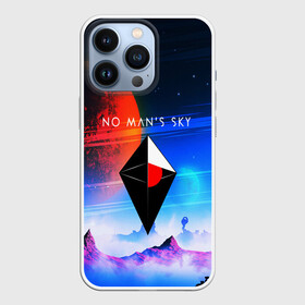 Чехол для iPhone 13 Pro с принтом NO MANS SKY в Екатеринбурге,  |  | game | hill | hills | mounatin | mounatins | nms | no mans sky | planet | rock | rocks | sky | snow | space | winter | игры | планеты