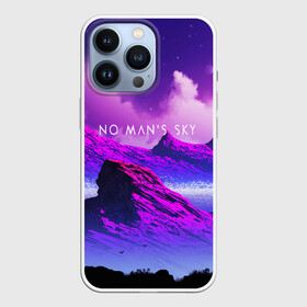 Чехол для iPhone 13 Pro с принтом No Mans Sky в Екатеринбурге,  |  | game | hill | hills | mounatin | mounatins | nms | no mans sky | planet | rock | rocks | sky | snow | space | winter | игры | планеты