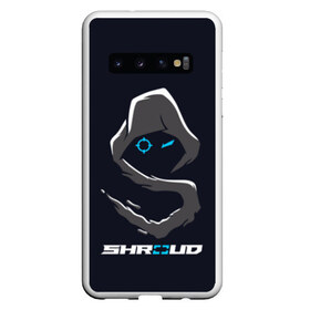 Чехол для Samsung Galaxy S10 с принтом Стример Shroud в Екатеринбурге, Силикон | Область печати: задняя сторона чехла, без боковых панелей | michael «shroud» grzesiek | pubg | twitch | блогер | стример | шрауд