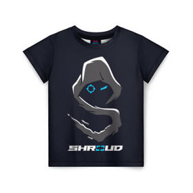 Детская футболка 3D с принтом Стример Shroud в Екатеринбурге, 100% гипоаллергенный полиэфир | прямой крой, круглый вырез горловины, длина до линии бедер, чуть спущенное плечо, ткань немного тянется | michael «shroud» grzesiek | pubg | twitch | блогер | стример | шрауд