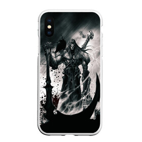 Чехол для iPhone XS Max матовый с принтом DARKSIDERS в Екатеринбурге, Силикон | Область печати: задняя сторона чехла, без боковых панелей | apocalypse | building | darksider 3 | destruction | fury | roots | slasher | strife | война | всадники апокалипсиса | голод | дарксайдерс | нефилимы | раздор | ярость