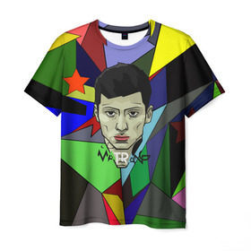 Мужская футболка 3D с принтом MATRANG в Екатеринбурге, 100% полиэфир | прямой крой, круглый вырез горловины, длина до линии бедер | Тематика изображения на принте: gazgolder | matrang