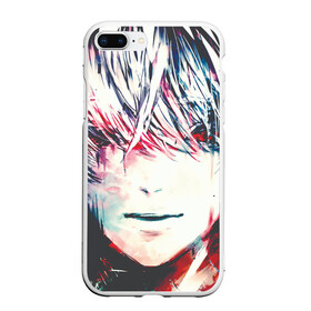 Чехол для iPhone 7Plus/8 Plus матовый с принтом Kaneki Ken Tokyo Ghoul в Екатеринбурге, Силикон | Область печати: задняя сторона чехла, без боковых панелей | centipede | dragon | eyepatch | ken kaneki | one eyed king | the black reaper | tokyo ghoul | tokyo kushu | toukyou ghoul | toukyou kushu | кэн канэки | токийский гуль | токийский монстр