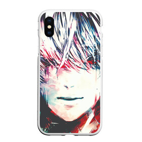 Чехол для iPhone XS Max матовый с принтом Kaneki Ken Tokyo Ghoul в Екатеринбурге, Силикон | Область печати: задняя сторона чехла, без боковых панелей | Тематика изображения на принте: centipede | dragon | eyepatch | ken kaneki | one eyed king | the black reaper | tokyo ghoul | tokyo kushu | toukyou ghoul | toukyou kushu | кэн канэки | токийский гуль | токийский монстр