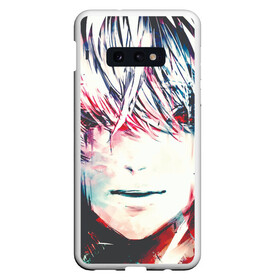 Чехол для Samsung S10E с принтом Kaneki Ken Tokyo Ghoul в Екатеринбурге, Силикон | Область печати: задняя сторона чехла, без боковых панелей | Тематика изображения на принте: centipede | dragon | eyepatch | ken kaneki | one eyed king | the black reaper | tokyo ghoul | tokyo kushu | toukyou ghoul | toukyou kushu | кэн канэки | токийский гуль | токийский монстр