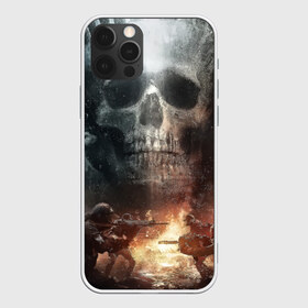 Чехол для iPhone 12 Pro Max с принтом Battlefield Череп в Екатеринбурге, Силикон |  | battlefield | ак 47 | батла | баттл | война | огонь | омон | оружие | перестрелка | стрелялка | череп