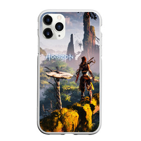 Чехол для iPhone 11 Pro Max матовый с принтом HORIZON ZERO DAWN в Екатеринбурге, Силикон |  | Тематика изображения на принте: aloy | game | horizon zero dawn | hunter | machine | mecha | robot | snow | spear | the frozen wilds | weapon | игры | постапокалипсис | роботы | фентези | элой