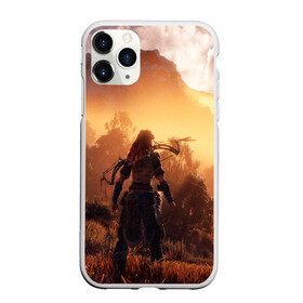 Чехол для iPhone 11 Pro Max матовый с принтом HORIZON ZERO DAWN в Екатеринбурге, Силикон |  | Тематика изображения на принте: aloy | game | horizon zero dawn | hunter | machine | mecha | robot | snow | spear | the frozen wilds | weapon | игры | постапокалипсис | роботы | фентези | элой