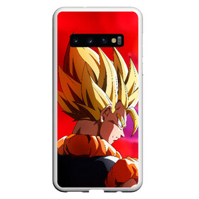 Чехол для Samsung Galaxy S10 с принтом Dragon Ball в Екатеринбурге, Силикон | Область печати: задняя сторона чехла, без боковых панелей | akira | ball | dragon | goku | kakarotto | manga | son | toriyama | акира | болл | гоку | драгон | драгонболл | дракона | жемчуг | манга | сон | торияма