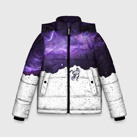 Зимняя куртка для мальчиков 3D с принтом FORTNITE LLAMA SPACE в Екатеринбурге, ткань верха — 100% полиэстер; подклад — 100% полиэстер, утеплитель — 100% полиэстер | длина ниже бедра, удлиненная спинка, воротник стойка и отстегивающийся капюшон. Есть боковые карманы с листочкой на кнопках, утяжки по низу изделия и внутренний карман на молнии. 

Предусмотрены светоотражающий принт на спинке, радужный светоотражающий элемент на пуллере молнии и на резинке для утяжки | 2019 | armor | armour | cybersport | esport | fortnite | game | llama | logo | space | броня | игра | киберспорт | лама | симулятор строительства | строительство | фиолетовый | фирменные цвета | фортнайт
