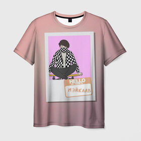 Мужская футболка 3D с принтом Френдзона Мэйклав в Екатеринбурге, 100% полиэфир | прямой крой, круглый вырез горловины, длина до линии бедер | бойчик | группа | музыка | мультяшка | мэйклав | песни | подростки | поп панк | френдзона