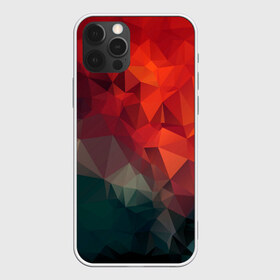 Чехол для iPhone 12 Pro Max с принтом Краски Абстракт в Екатеринбурге, Силикон |  | Тематика изображения на принте: абстракт | горы | градиент | краски | красный | кружево | кубики