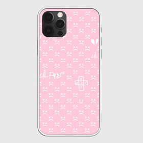 Чехол для iPhone 12 Pro Max с принтом Lil Peep pink pattern в Екатеринбурге, Силикон |  | benz truck | girls | gustav ahr | heart | hip hop | lil | lil peep | look at the sky tonight | love | peep | rap | rose | лил | лилпип | паттерн | пип | рэп | хип хоп | эмо | эмо реп