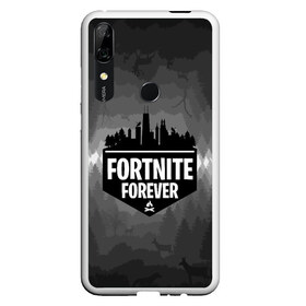 Чехол для Honor P Smart Z с принтом FORTNITE в Екатеринбурге, Силикон | Область печати: задняя сторона чехла, без боковых панелей | Тематика изображения на принте: battle royale | fortnite | fortnite battle royale | futuresynth | game | outrun | retrowave | synth | synthwave | игры | ретровейв | синтвейв | фортнайт