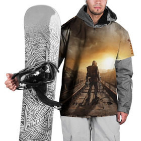 Накидка на куртку 3D с принтом Metro 2033 постапокалипсис в Екатеринбурге, 100% полиэстер |  | 2033 | будущее | закат | метро | метро2033 | постапокалипсис | противогаз | радиация | сталкер