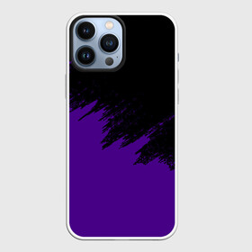 Чехол для iPhone 13 Pro Max с принтом КРАСКА И НИЧЕГО ЛИШНЕГО в Екатеринбурге,  |  | color | dirty | purple | texture | yellow.paints | брызги | брызги красок | желтый | краски | текстура | фиолетовый