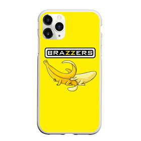 Чехол для iPhone 11 Pro матовый с принтом Brazzers в Екатеринбурге, Силикон |  | brazzers | банан | бразерс | логотип | надпись | прикол | юмор