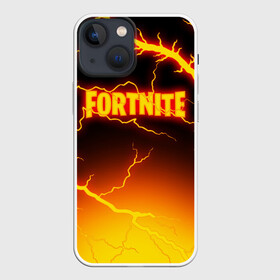 Чехол для iPhone 13 mini с принтом FORTNITE FIRESTORM | ФОРТНАЙТ ШТОРМ в Екатеринбурге,  |  | Тематика изображения на принте: fortnite | fortnite 2 | fortnite x маршмелло | ikonik | marshmello | ninja | ninja streamer | storm | thunder | иконик | ниндзя | фортнайт | фортнайт 2 | фортнайт глава 2