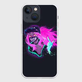 Чехол для iPhone 13 mini с принтом Akali. KDA в Екатеринбурге,  |  | akali | game | kda | killer | legends | legue | legueoflegends | lol | акали | вольная | игра | легенд | лига | лигалегенд | лол