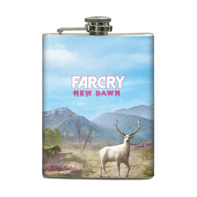 Фляга с принтом Far Cry New Dawn в Екатеринбурге, металлический корпус | емкость 0,22 л, размер 125 х 94 мм. Виниловая наклейка запечатывается полностью | action adventure | county | cry | dawn | far | farcry | highwaymen | hope | lo | mickey | montana | new | newdawn | sisters | twin | близнецы | боевик | лу | микки | приключение | хайвеймен