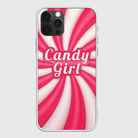Чехол для iPhone 12 Pro Max с принтом Candy Girl в Екатеринбурге, Силикон |  | Тематика изображения на принте: вкусняшка | карамель | конфета | милый | няша | розовый | сладкая девочка | сладость