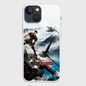 Чехол для iPhone 13 mini с принтом Just Cause в Екатеринбурге,  |  | action | cause | enix | just | just cause 4 | mafia | игры | мафия | рико | тропики