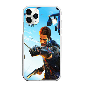 Чехол для iPhone 11 Pro матовый с принтом JustCause в Екатеринбурге, Силикон |  | action | cause | enix | just | just cause 4 | mafia | игры | мафия | рико | тропики