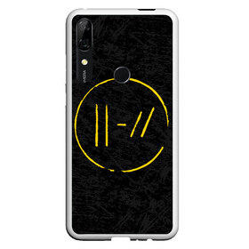 Чехол для Honor P Smart Z с принтом TWENTY ONE PILOTS в Екатеринбурге, Силикон | Область печати: задняя сторона чехла, без боковых панелей | 21 pilots | 21p | gray | music | rock | stripes | texture | top | trench | twenty one pilots | брызги | группа | линии | музыка | рок | текстура | штрихи