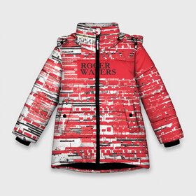 Зимняя куртка для девочек 3D с принтом Roger Waters Is this the life we really want? в Екатеринбурге, ткань верха — 100% полиэстер; подклад — 100% полиэстер, утеплитель — 100% полиэстер. | длина ниже бедра, удлиненная спинка, воротник стойка и отстегивающийся капюшон. Есть боковые карманы с листочкой на кнопках, утяжки по низу изделия и внутренний карман на молнии. 

Предусмотрены светоотражающий принт на спинке, радужный светоотражающий элемент на пуллере молнии и на резинке для утяжки. | Тематика изображения на принте: roger waters | джордж уотерс | композитор | певец | поэт