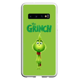 Чехол для Samsung Galaxy S10 с принтом The Grinch в Екатеринбурге, Силикон | Область печати: задняя сторона чехла, без боковых панелей | grinch | гринч | новый год | рождество