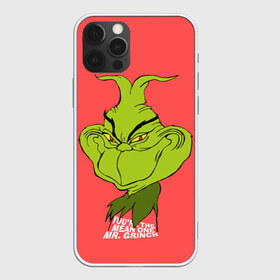 Чехол для iPhone 12 Pro Max с принтом Mr Grinch в Екатеринбурге, Силикон |  | grinch | гринч | новый год | рождество