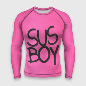 Мужской рашгард 3D с принтом Susboy в Екатеринбурге,  |  | baby | cry | lil peep | lil peep cry baby | pink | susboy | камуфляж | лил | лилпип | пип | розовый | розовый камуфляж