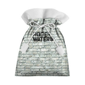 Подарочный 3D мешок с принтом Roger Waters. The Wall в Екатеринбурге, 100% полиэстер | Размер: 29*39 см | Тематика изображения на принте: pink floyd | roger waters | джордж уотерс | композитор | певец | поэт