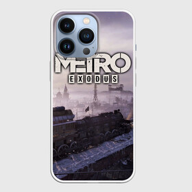Чехол для iPhone 13 Pro с принтом Metro Exodus в Екатеринбурге,  |  | exodus | horror | metro | survival | исход | метро | мутация | оружия | стелс | шутер | экшен