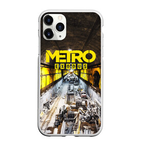 Чехол для iPhone 11 Pro Max матовый с принтом METRO EXODUS EXCLUSIVE в Екатеринбурге, Силикон |  | ak47 | metro 2033 | metro exodus | апокалипсис | артем | глуховский | дорога | маски | ночь | оружие | поезд | противогаз | сталкеры