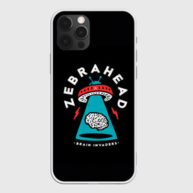 Чехол для iPhone 12 Pro Max с принтом Zebrahead - Brain Invaders в Екатеринбурге, Силикон |  | Тематика изображения на принте: album | brain | core | invaders | mind | rapcore | rock | ufo | zebrahead | альбом | зебрахед | мозг