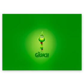 Поздравительная открытка с принтом Dr. Seuss The Grinch в Екатеринбурге, 100% бумага | плотность бумаги 280 г/м2, матовая, на обратной стороне линовка и место для марки
 | benedict | christmas | cumberbatch | grinch | max | whoville | winter | бенедикт | год | гринч | зима | камбербэтч | ктоград | макс | новый | рождество | снег | снежинки