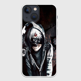 Чехол для iPhone 13 mini с принтом Ken Kaneki в капюшоне в Екатеринбурге,  |  | anime | blood | eyepatch | ghoul | kaneki | ken | manga | one eyed | tokyo | tokyo ghoul | tokyoghoul | аниме | гуль | канеки | канеки кен | кен | кровь | манга | одноглазый | одноглазый король | токийский | токийский гуль | тоука