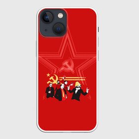 Чехол для iPhone 13 mini с принтом Communism Party в Екатеринбурге,  |  | звезда | китай | коммунизм | комунизм | ленин | мао дзедун | мао цзедун | мао цзэдун | маркс | прикол | серп и молот | советский союз | ссср | сталин | че гевара | че геваро | чегевара | энгельс