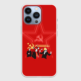 Чехол для iPhone 13 Pro с принтом Communism Party в Екатеринбурге,  |  | звезда | китай | коммунизм | комунизм | ленин | мао дзедун | мао цзедун | мао цзэдун | маркс | прикол | серп и молот | советский союз | ссср | сталин | че гевара | че геваро | чегевара | энгельс